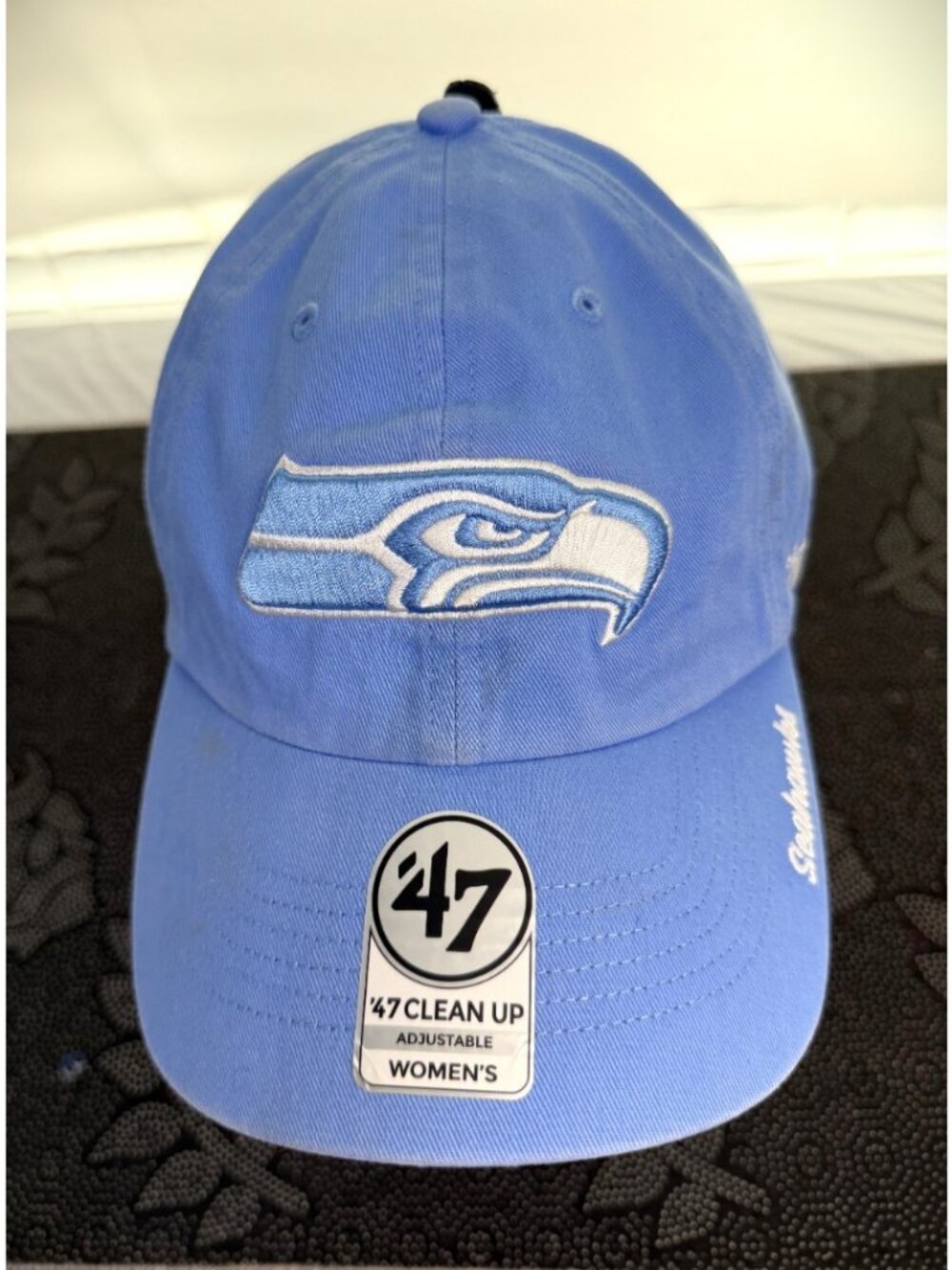 '47 Brand Clean up Light Blue Women's Seattle Seahawks adjustable cap/hat